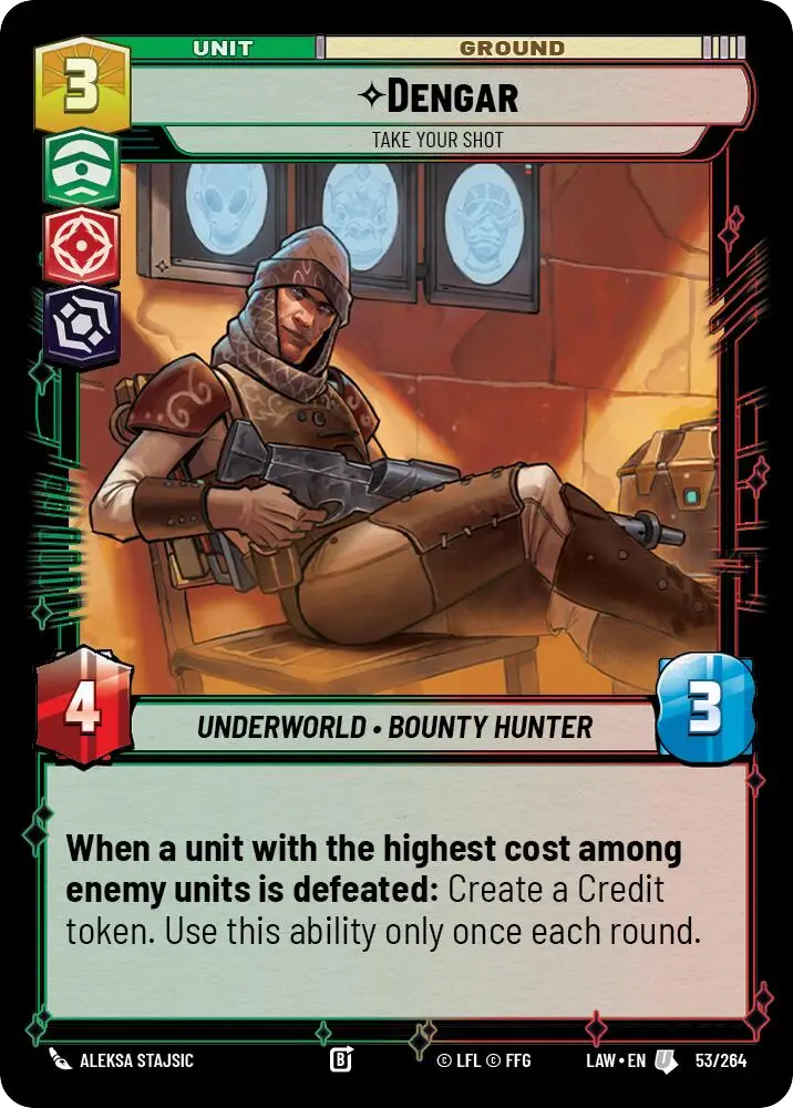 Dengar, Take Your Shot