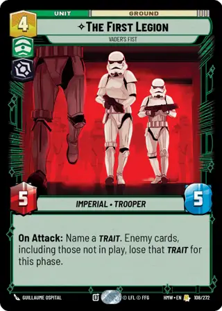The First Legion, Vader's Fist