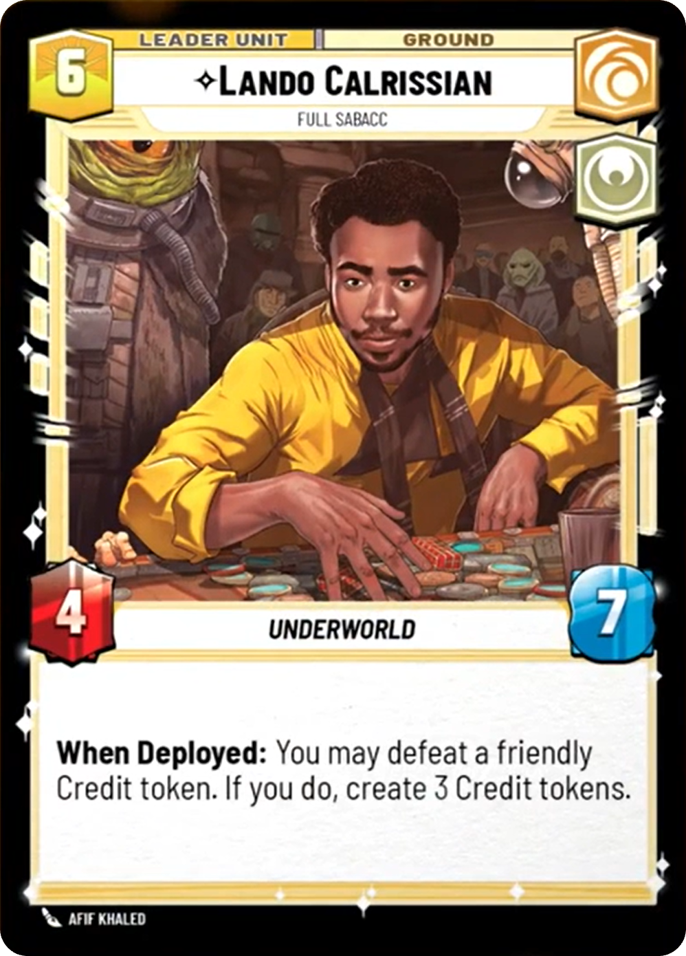 Lando Calrissian, Full Sabacc