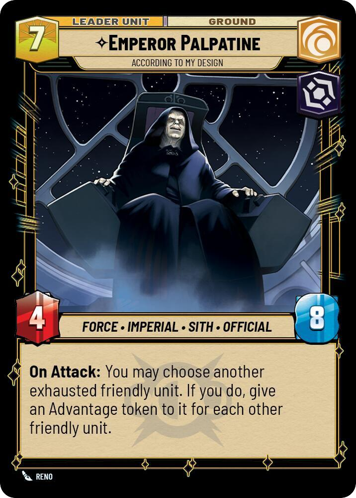 Emperor Palpatine, According To My Design