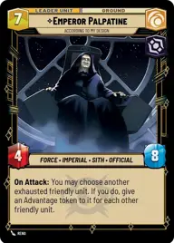 Emperor Palpatine, According To My Design
