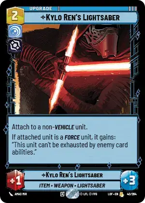 Kylo Ren's Lightsaber