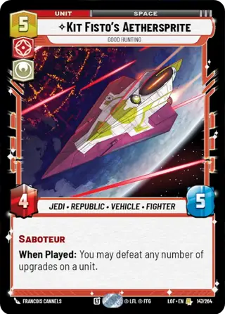 Kit Fisto's Aethersprite, Good Hunting