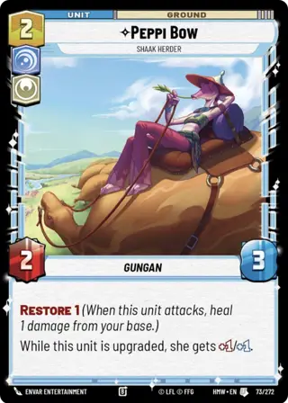 Peppi Bow, Shaak Herder
