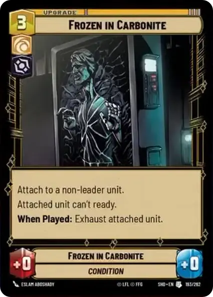 Frozen in Carbonite