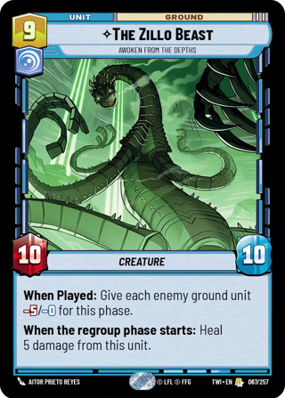 The Zillo Beast, Awoken From The Depths