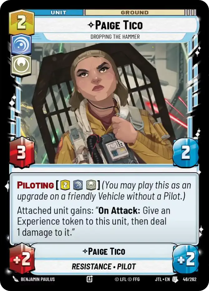 Paige Tico, Dropping the Hammer