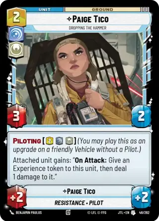 Paige Tico, Dropping the Hammer