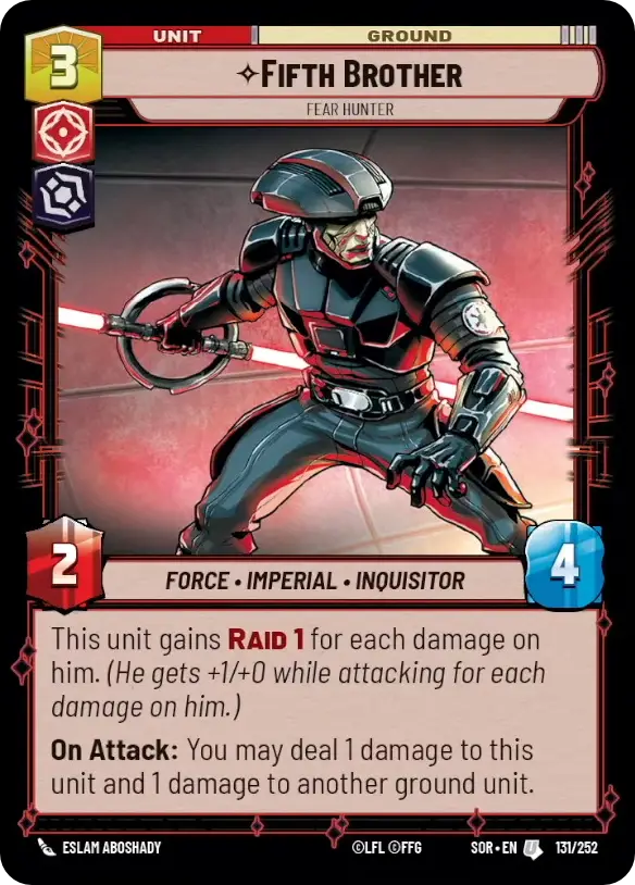 Fifth Brother, Fear Hunter