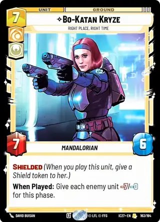 Bo-Katan Kryze, Right Place, Right Time