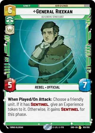 General Rieekan, Defensive Strategist