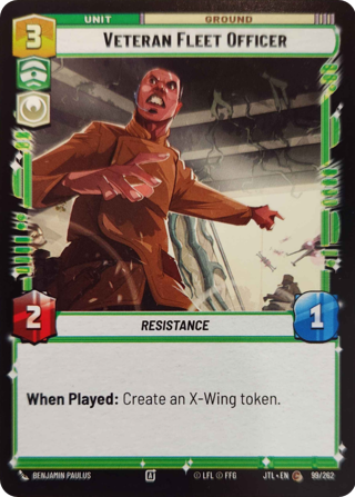 Veteran Fleet Officer