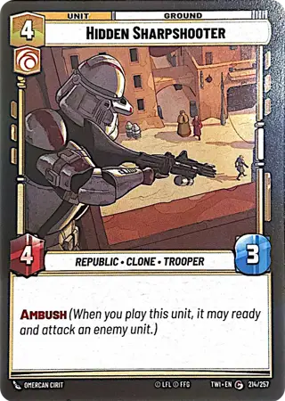 Hidden Sharpshooter