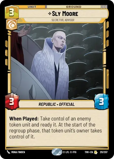 Sly Moore, Secretive Advisor