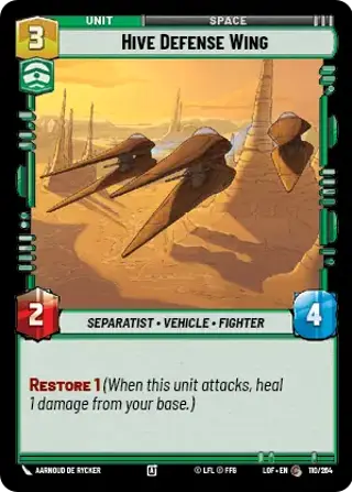 Hive Defense Wing