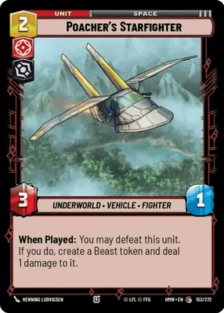 Poacher's Starfighter