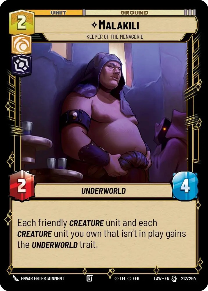 Malakili, Keeper Of The Menagerie