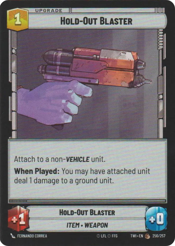 Hold-Out Blaster