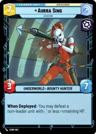 Aurra Sing, Assassin