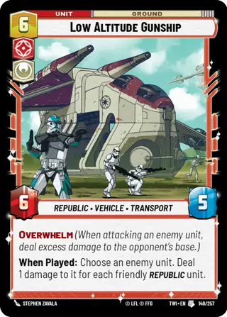 Low Altitude Gunship