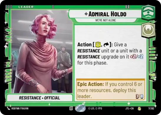 Admiral Holdo, We're Not Alone