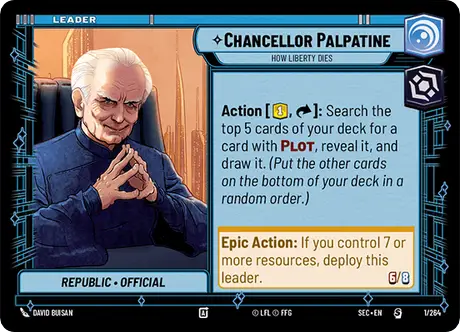 Chancellor Palpatine, How Liberty Dies