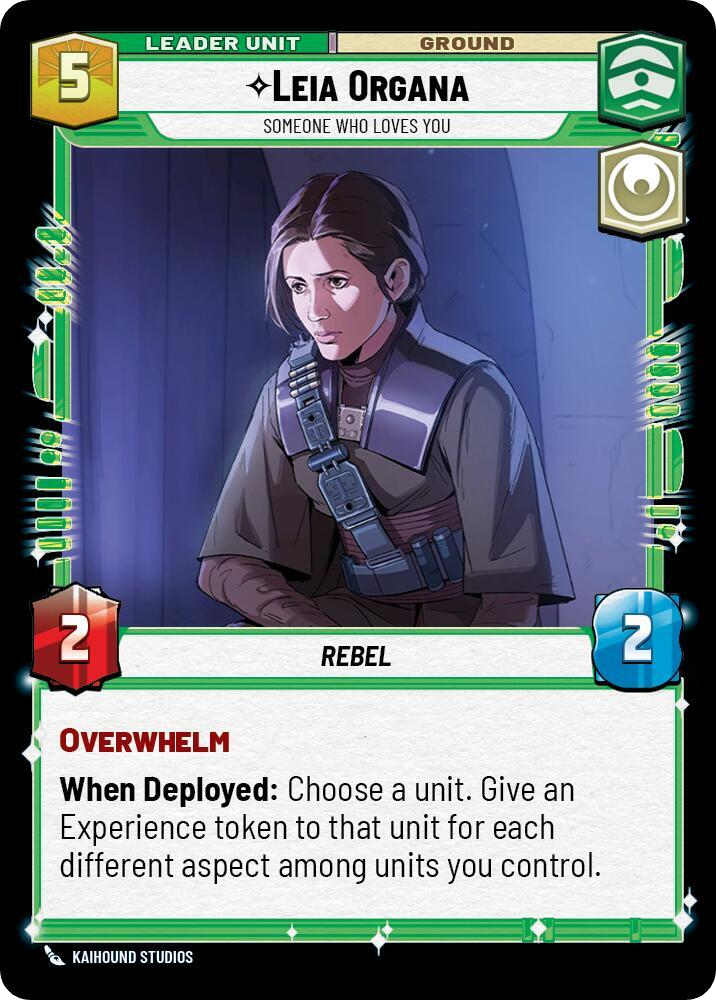 Leia Organa, Someone who loves you