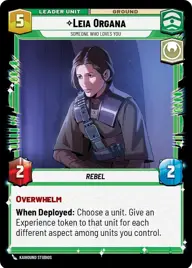 Leia Organa, Someone who loves you