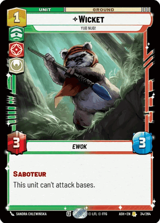Wicket, Yub Nub!