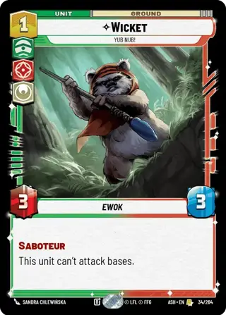 Wicket, Yub Nub!