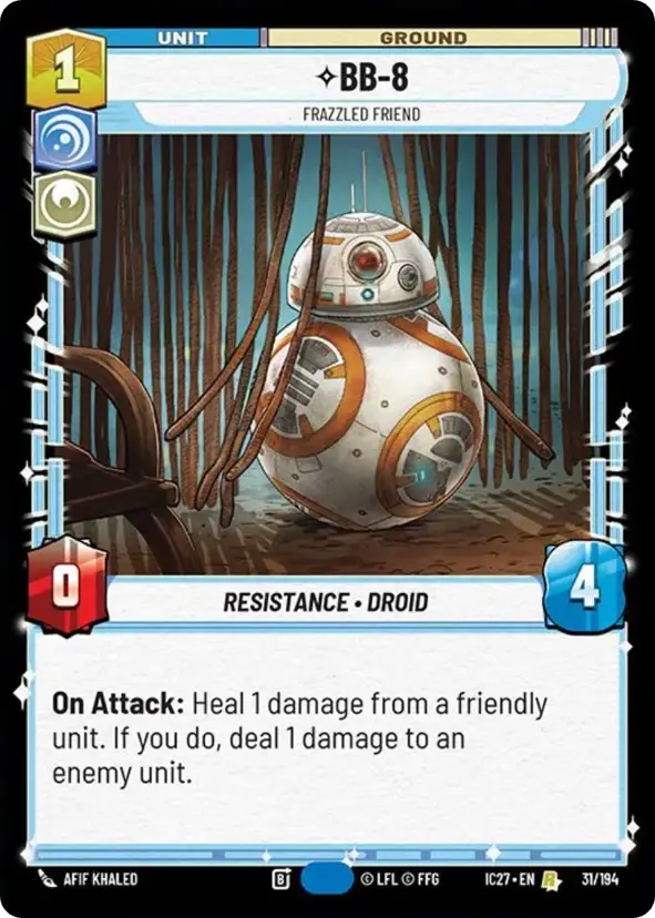 Bb-8, Frazzled Friend