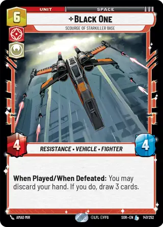 Black One, Scourge of Starkiller Base
