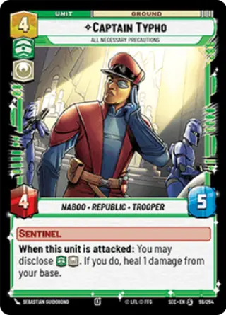 Captain Typho, All Necessary Precautions