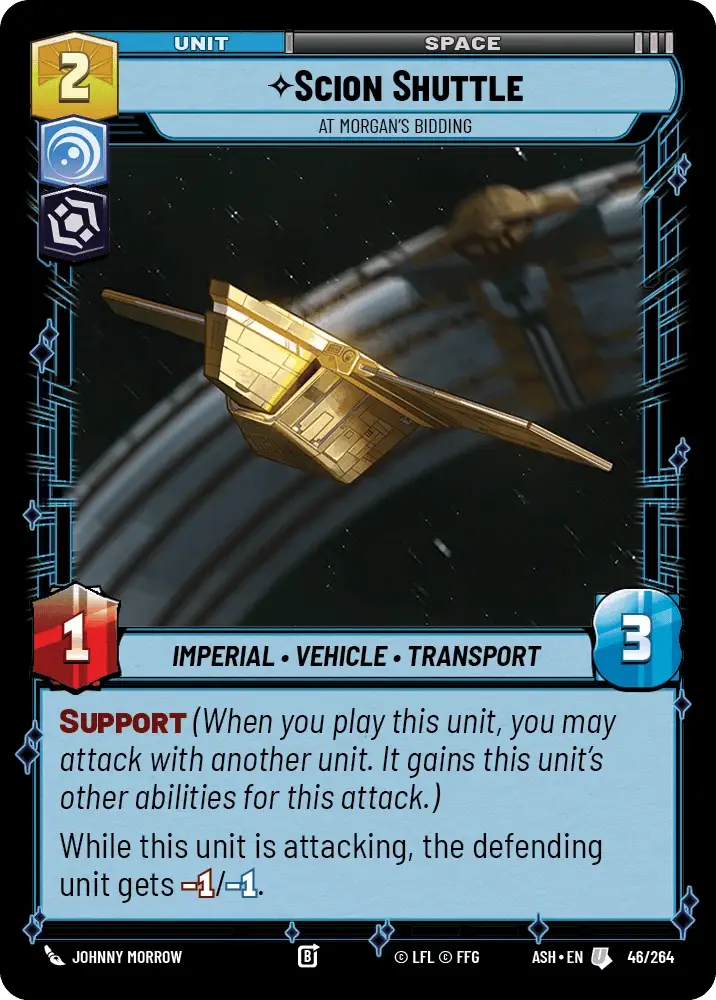 Scion Shuttle, At Morgan's Bidding