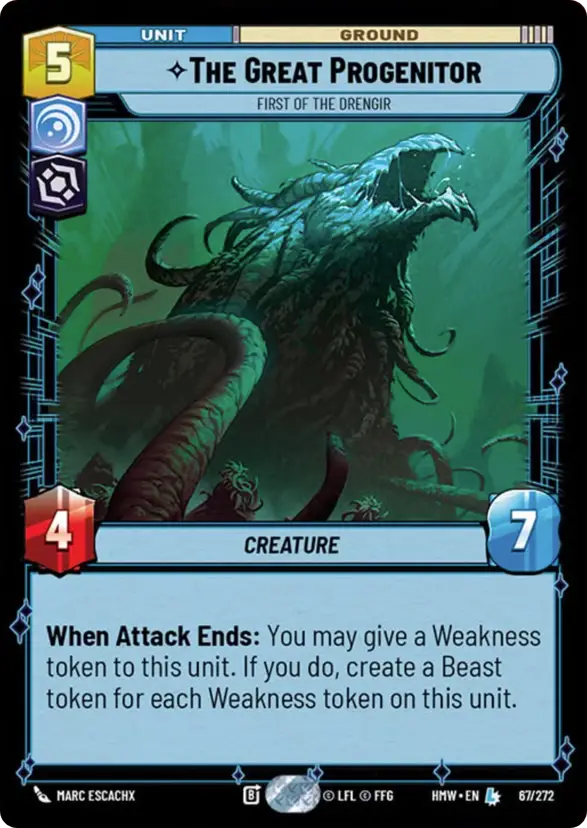 The Great Progenitor, First Of The Drengir