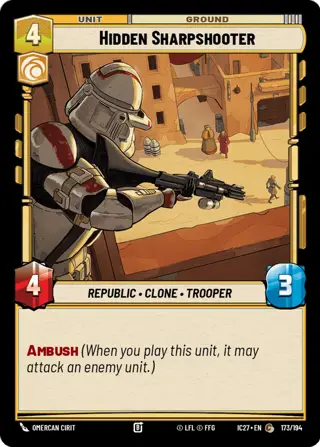 Hidden Sharpshooter