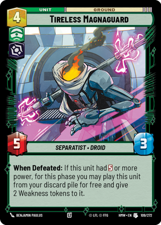 Tireless Magnaguard