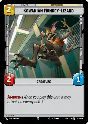 Kowakian Monkey-Lizard