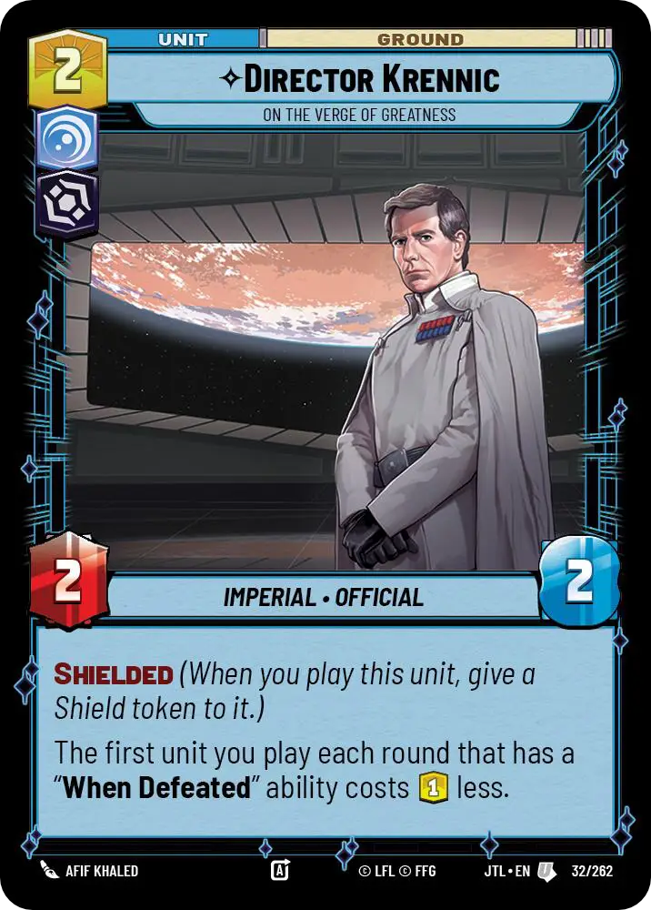 Director Krennic, On the Verge of Greatness