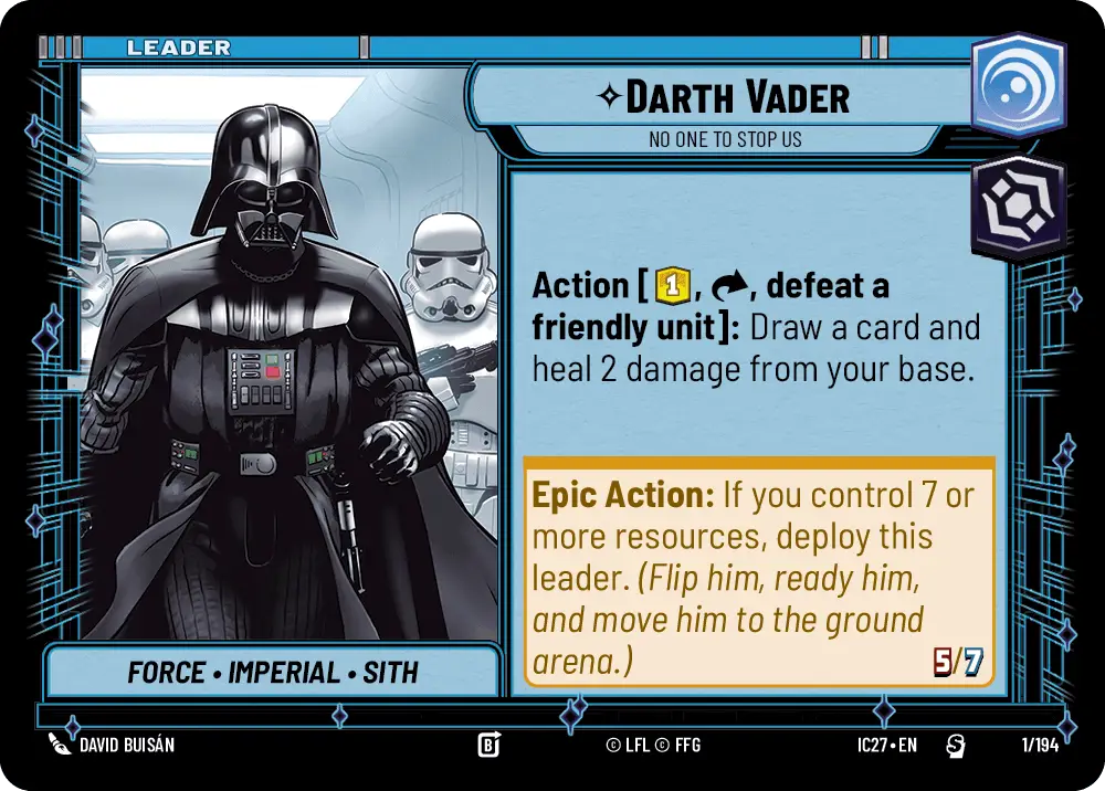Darth Vader, No One To Stop Us