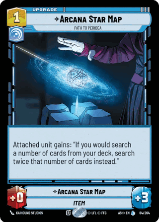 Arcana Star Map, Path To Peridea