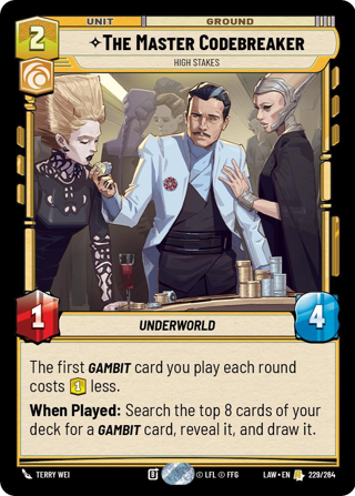 The Master Codebreaker, High Stakes