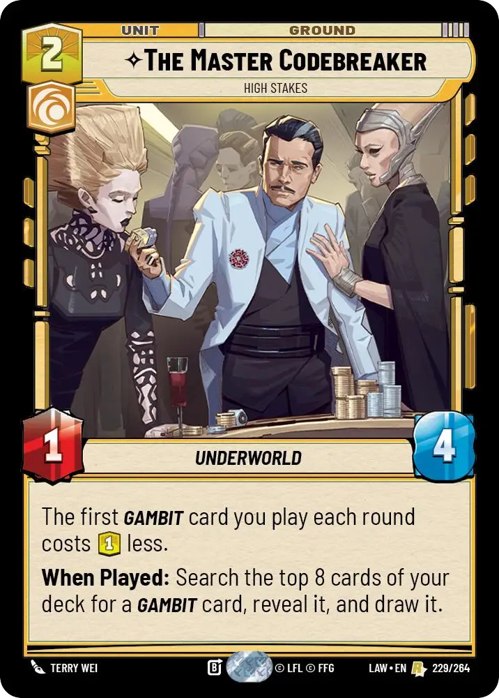 The Master Codebreaker, High Stakes