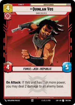Quinlan Vos, Dark Disciple