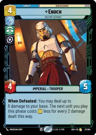 Enoch, Solemn Servant