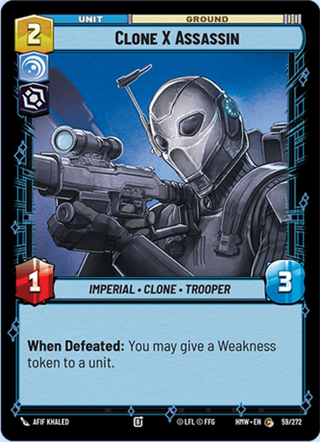 Clone X Assassin