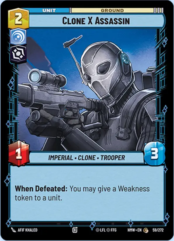 Clone X Assassin