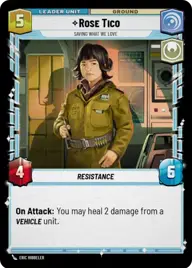Rose Tico, Saving What We Love