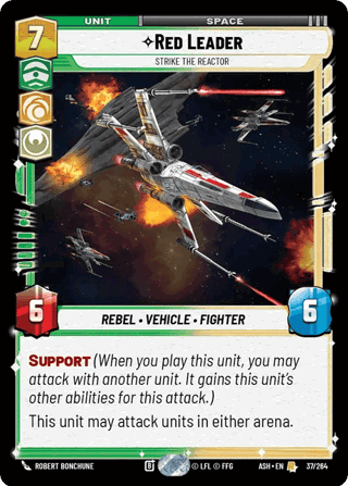 Red Leader, Strike The Reactor