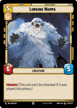 Lurking Wampa